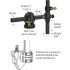 Railblaza Hexx Live Pole 60 - Soporte Para Transductor De Sonda Live - Pesca En Kayak