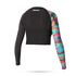 Vientre Mystic Dazzled De Manga Larga Para Mujer Camisa De Lycra Cut - Rainbow