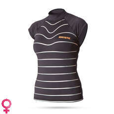 Mystic Estrella Para Mujer Capsleeve Camisa De Lycra - Negro