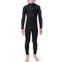 Rip Curl Junior Dawn Patrol 3 / 2Mm Traje Con Cremallera En El Pecho - Negro