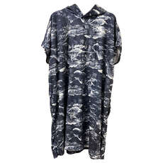 Rip Curl Mix Up Poncho Con Capucha - Azul Marino Ctwah9 Rip Curl Mix Up Poncho Con Capucha - Azul Marino Ctwah9