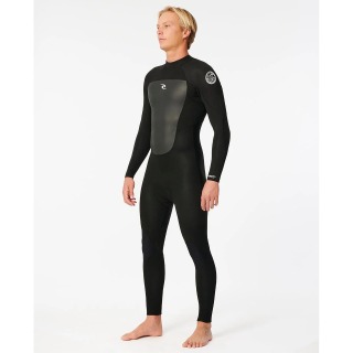Traje De Neopreno Rip Curl Omega 3/2 Mm Con Costuras Ciegas - Negro