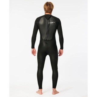 Traje De Neopreno Rip Curl Omega 3/2 Mm Con Costuras Ciegas - Negro