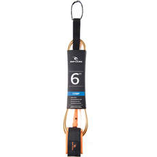 Rip Curl Comp 6Ft X 5.5Mm Surfboard Leash - Naranja - Blexk1