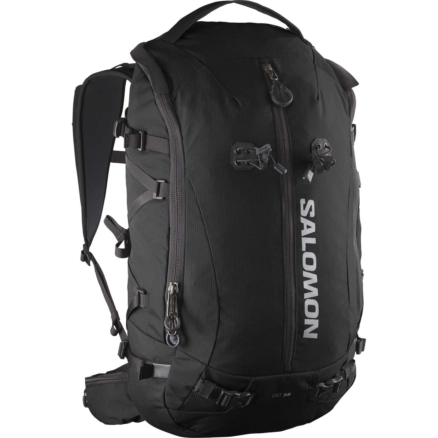 Mochila De Esquí De Travesía Salomon Qst 38 De 38 Litros - Negra