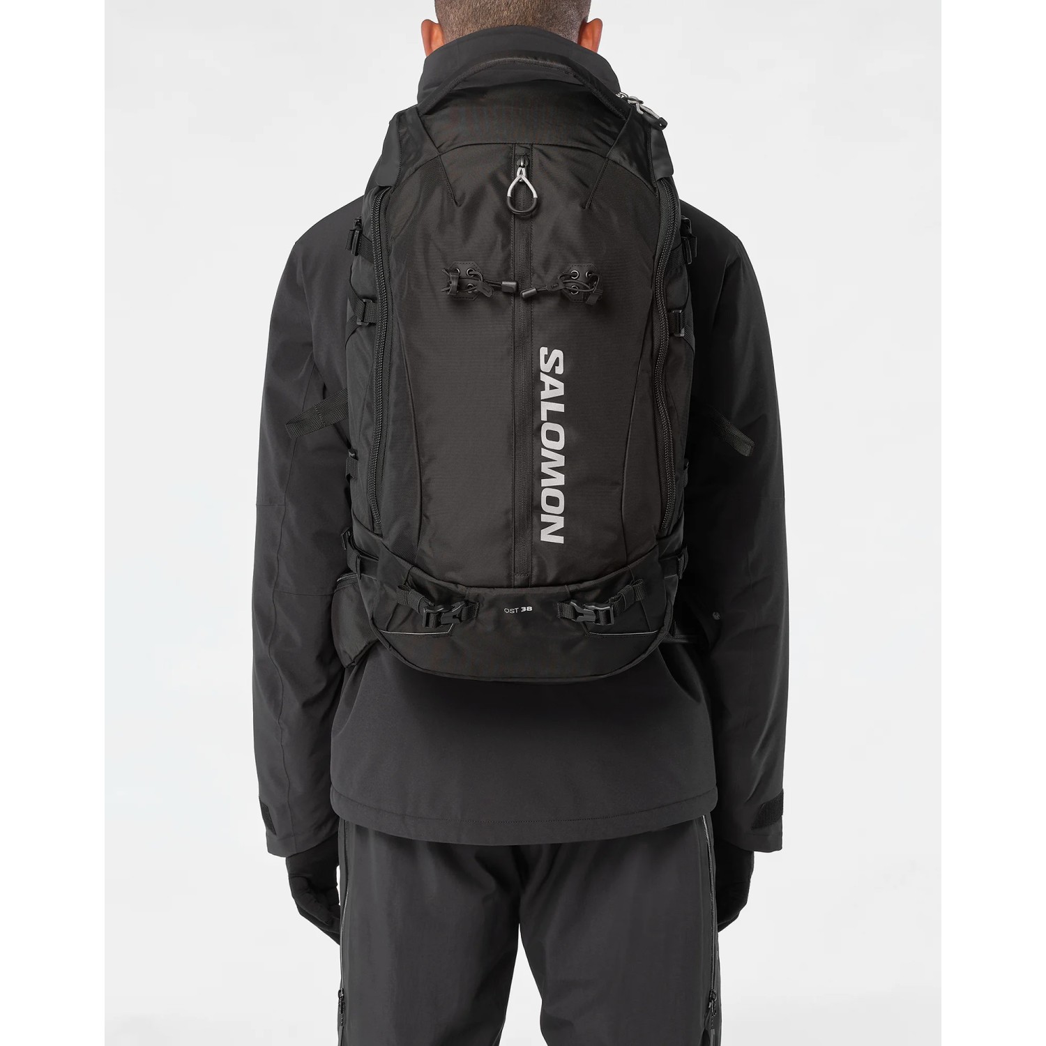Mochila De Esquí De Travesía Salomon Qst 38 De 38 Litros - Negra