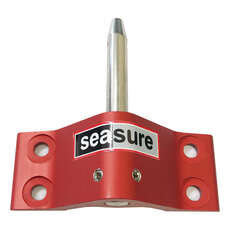 Seasure Red 4 Orificios En La Parte Inferior Del Pomo Del Travesaño Con Pintel Reemplazable - 8 Mm Seasure Red 4 Orificios En La Parte Inferior Del Pomo Del Travesaño Con Pintel Reemplazable - 8 Mm