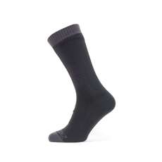 Sealskinz Calcetines Impermeables De Altura Media Para Clima Cálido - Negro Sealskinz Calcetines Impermeables De Altura Media Para Clima Cálido - Negro