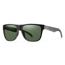 Gafas De Sol Smith Lowdown N - Matt Black / Green Polarized Chromapop