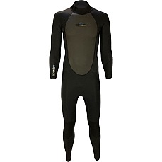 Traje De Neopreno Completo Sola Fusion 3/2 Mm - Negro/Negro