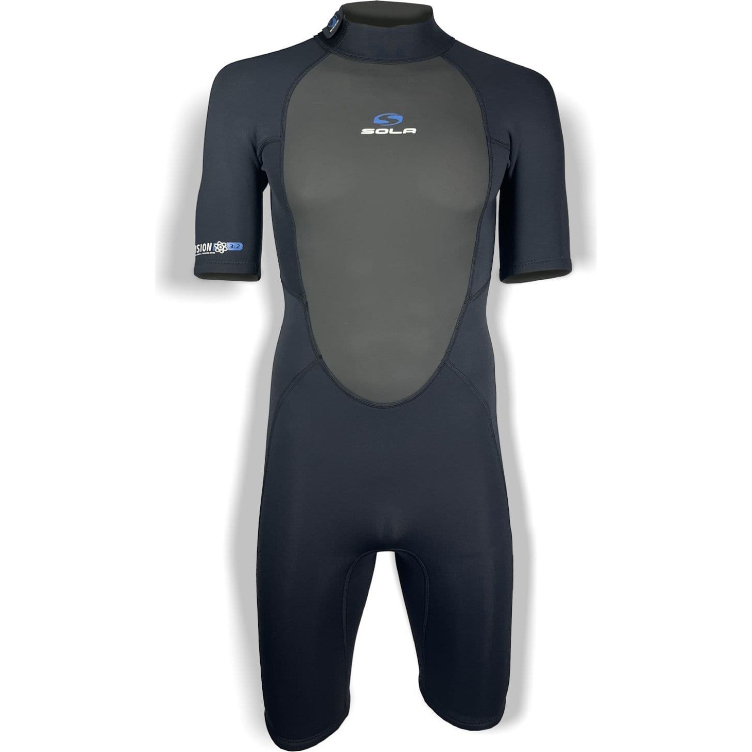 Traje De Neopreno Corto Sola Fusion 3/2 Mm 2026 - Negro A1721