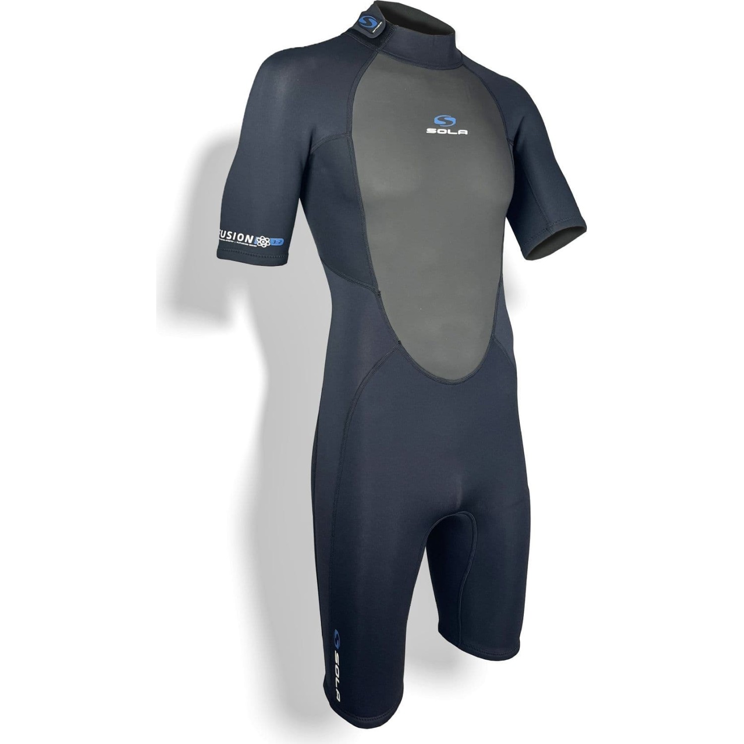 Traje De Neopreno Corto Sola Fusion 3/2 Mm 2026 - Negro A1721