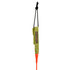 Correa Para Tabla De Surf De Competición Sola De 5 Pies, 6 Pulgadas X 5 Mm - Naranja / Caqui