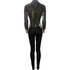 Traje De Neopreno Completo Sola Ignite 3/2 Mm Para Mujer - Gris Floral