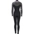 Traje De Neopreno Sola Nova 5/4 Mm Con Cremallera Frontal Para Mujer - Negro/Pizarra