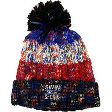 Gorro Con Pompón Swim Secure Con Forro Polar - Black Jacks
