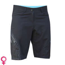 Gul Womens Código Cero Quick Dry Vela Shorts - Negro Gul Womens Código Cero Quick Dry Vela Shorts - Negro