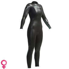 Gul Womens Waterman 2/2 Mm Triatlón Traje - Negro / Negro
