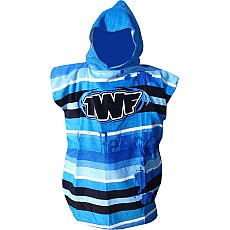 Twf Niños Cambiar Robe / Poncho - Azul Twf Niños Cambiar Robe / Poncho - Azul