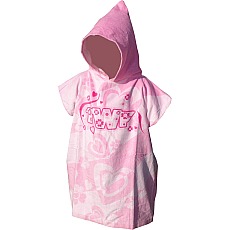 Twf Niños Cambiar Robe / Poncho - Rosa Twf Niños Cambiar Robe / Poncho - Rosa