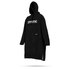 Mystic Poncho Long / Fleece / Robe Cambiante - Negro