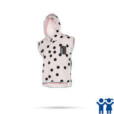 Mystic Kids Allover Poncho / Fleece / Vestido Cambiante - Rosa