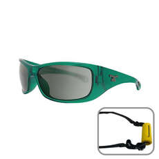 Occhiali Da Sole Triggernaut Dusk Watersports - Cristallo / Verde Oceano