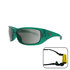 Gafas De Sol Triggernaut Dusk Watersports - Crystal / Ocean Green