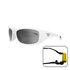 Gafas De Sol Triggernaut Dusk Watersports - Blanco Brillante / Gris