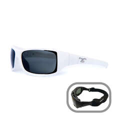 Triggernaut Transmission Watersports Sunglasses - White Shark / Grey Triggernaut Transmission Watersports Sunglasses - White Shark / Grey
