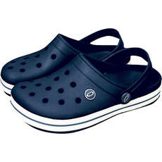 Twf Sharkies Ligero Zapato De Playa / Cloggs - Azul Marino Twf Sharkies Ligero Zapato De Playa / Cloggs - Azul Marino