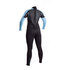 Traje De Neopreno Para Mujer Typhoon Swarm 3Mm Backzip Fullsuit - Azul 471050