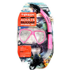 Typhoon Pro Mask & Snorkel Set - Adulto - Rosa Typhoon Pro Mask & Snorkel Set - Adulto - Rosa