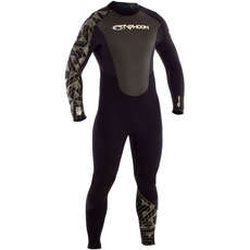 Traje De Neopreno Typhoon Storm 3 / 2Mm Gbs Con Cremallera Trasera - Dorado Traje De Neopreno Typhoon Storm 3 / 2Mm Gbs Con Cremallera Trasera - Dorado