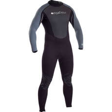 Traje De Neopreno Typhoon Swarm 3 / 2Mm Con Cremallera Plana Y Cierre Posterior - Negro / Ceniza - 471000 Traje De Neopreno Typhoon Swarm 3 / 2Mm Con Cremallera Plana Y Cierre Posterior - Negro / Ceniza - 471000
