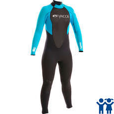 Typhoon Tormenta Femeninos 5/4 / 3Mm Traje - Grafito / Turquesa