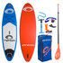 Paquete De Paddleboard Sup Inflable Typhoon - 10'2 X 6 "- Azul