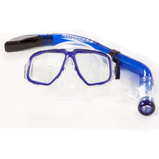 Typhoon Pro Mask & Snorkel Set - Adulto - Azul Typhoon Pro Mask & Snorkel Set - Adulto - Azul
