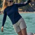 Camiseta De Manga Larga Gill Uv Tec Para Mujer - Azul Marino Uv011W