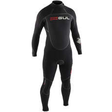 Gul Vortex Puntada Invisible Vapor 3 / 2Mm Para Hombre Traje - Negro / Negro