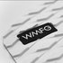 Wmfg Kiteboard Traction Pad - Classic Six Pack Pad Completo - Blanco / Negro