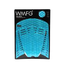 Wmfg Kiteboard Traction Pad - Classic Six Pack Full Pad - Verde Azulado Wmfg Kiteboard Traction Pad - Classic Six Pack Full Pad - Verde Azulado