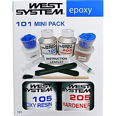 Systems West 101 Mini Pack De La Resina De Epoxy Y El Endurecedor Kit [105/205]