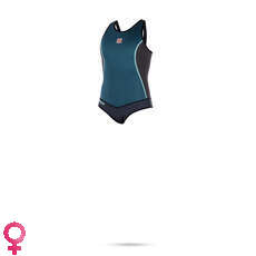 Mystic Para Mujer Diva 2 Mm Short John Traje - Teal