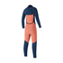 Traje De Neopreno Con Cremallera Frontal Mystic Junior Marshall 5/3 Gbs - Azul Noche 220084