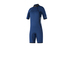 Traje De Neopreno Corto Mystic Junior Star 3/2 Gbs Back Zip Flatlock - Azul Noche