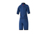 Traje De Neopreno Corto Mystic Junior Star 3/2 Gbs Back Zip Flatlock - Azul Noche