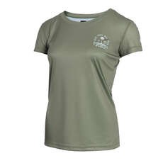 Mystic Womens Ignite Short-Sleeve Rashvest - Vert Olive 220288