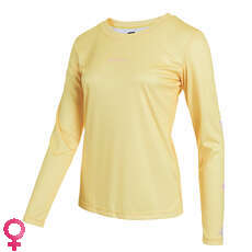 Mystic Mujer Paradise Rashvest De Manga Larga - Amarillo Pastel 220289