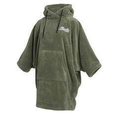 Mystic Mujer Teddy Poncho - Verde Oliva 220272